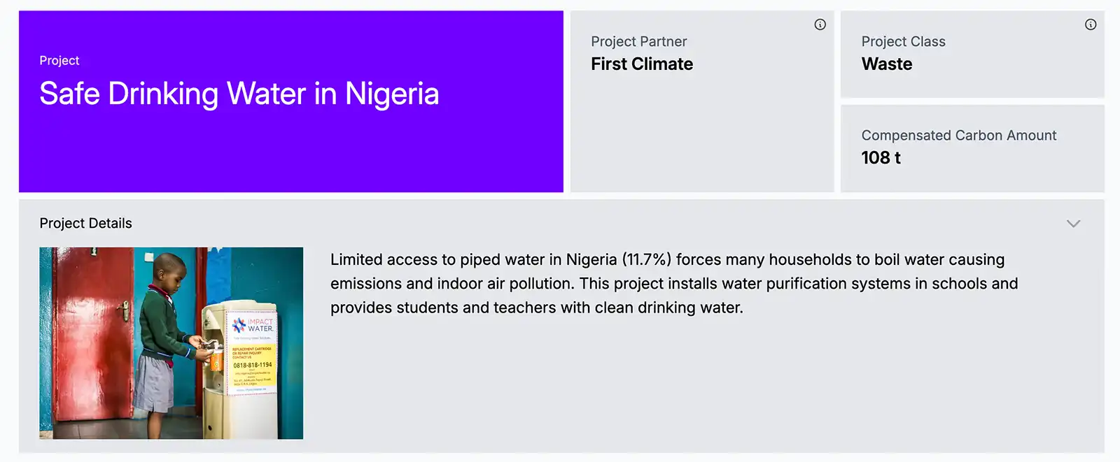 Safe Drinking Water in Nigeria